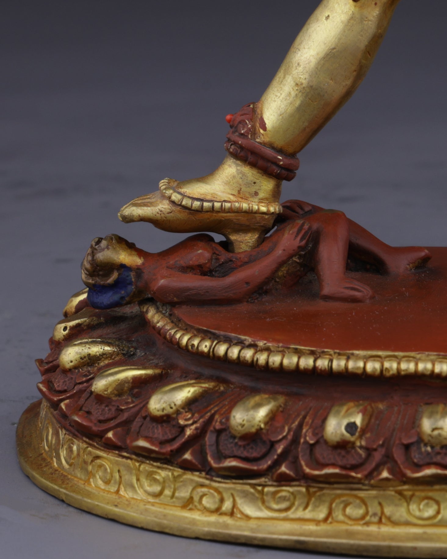Radiant Dakini Grace | Exquisite Nepalese Vajrayogini Statue - Authentic Handcrafted Statue