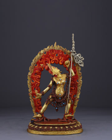 Radiant Dakini Grace | Exquisite Nepalese Vajrayogini Statue
