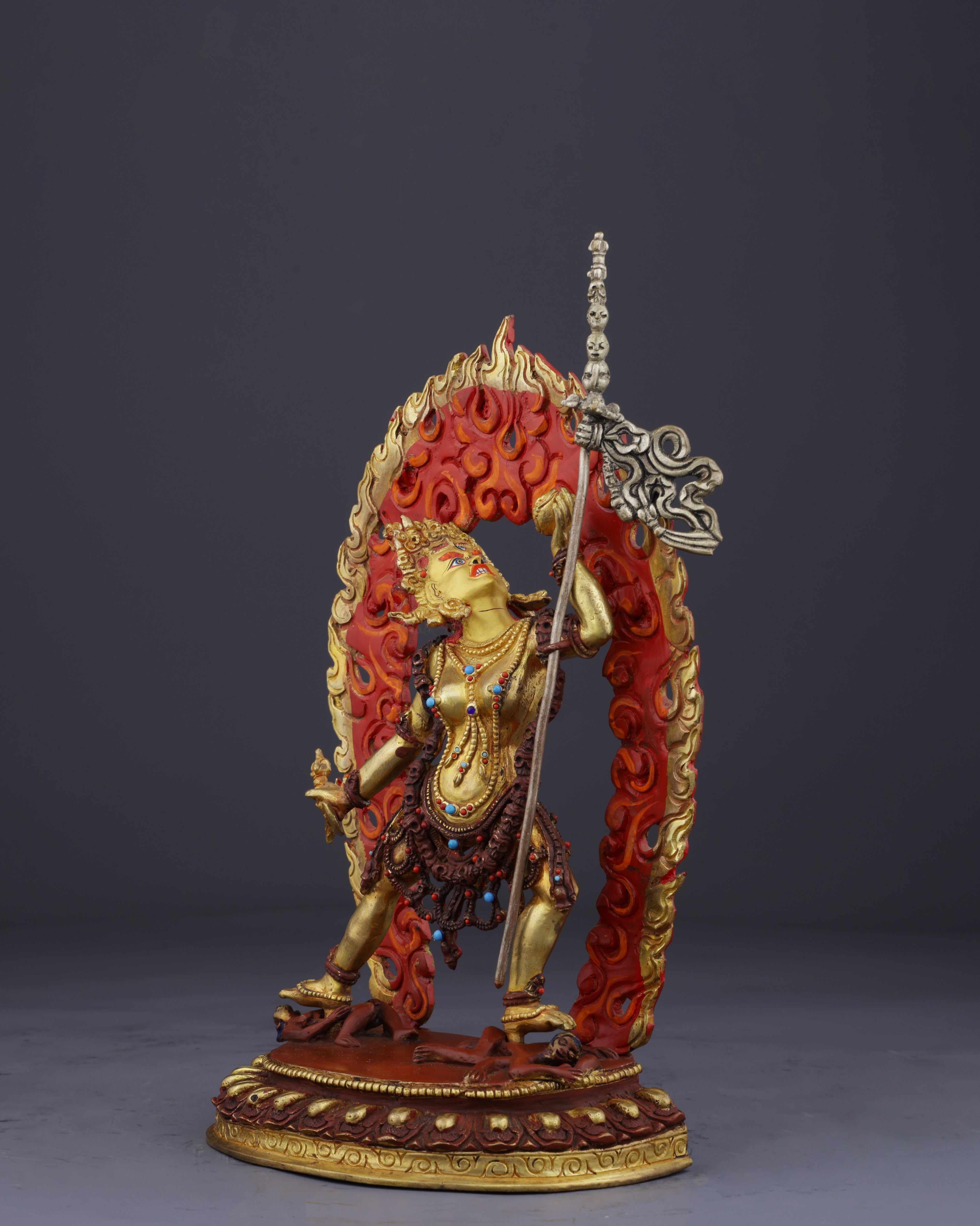 Radiant Dakini Grace | Exquisite Nepalese Vajrayogini Statue