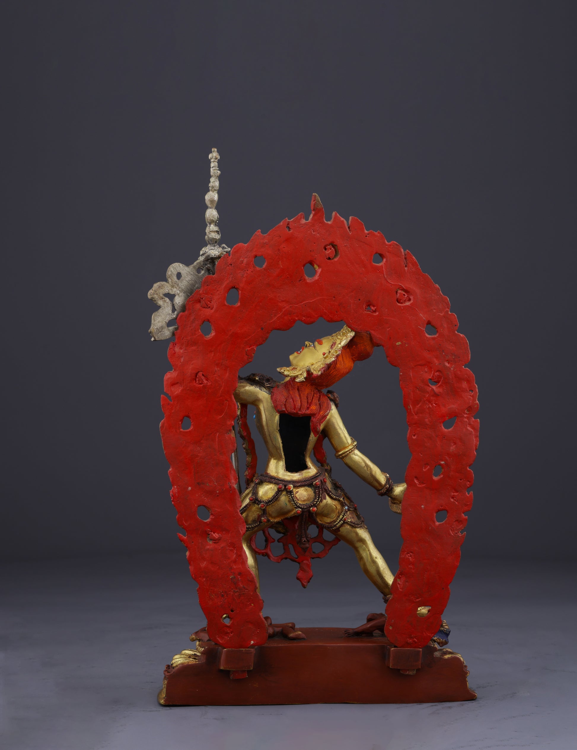 Radiant Dakini Grace | Exquisite Nepalese Vajrayogini Statue - Authentic Handcrafted Statue