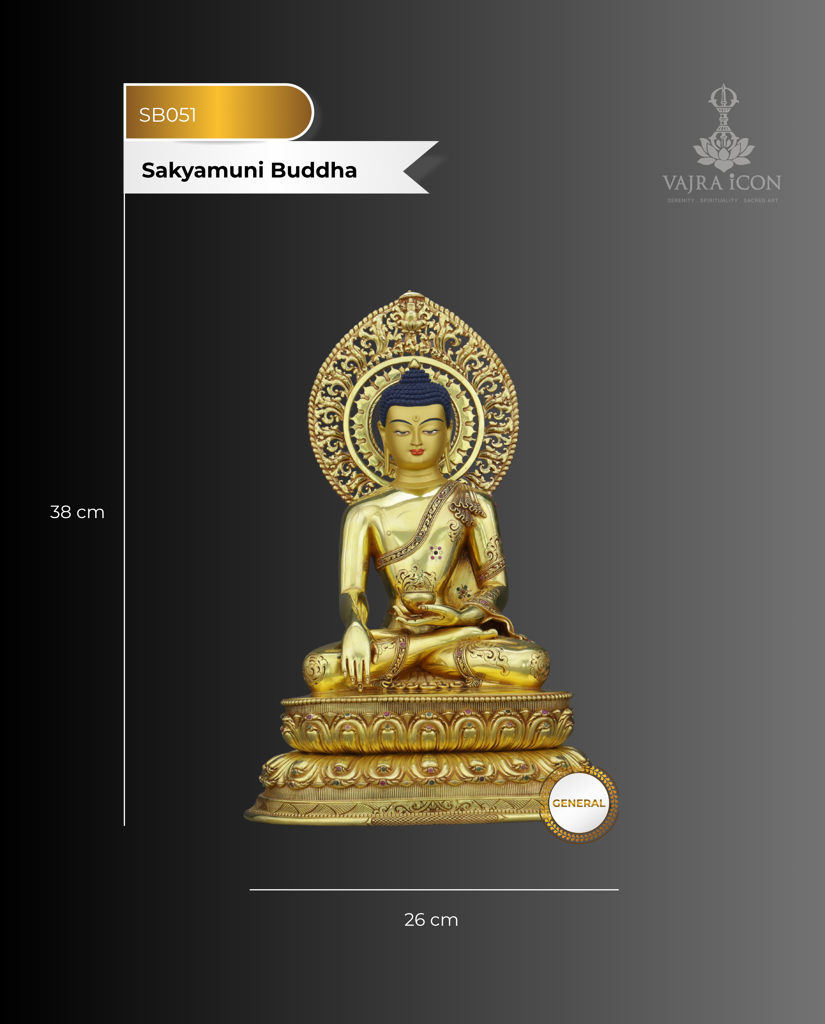 From the Heart of the Himalayas | Sakyamuni Buddha Statue&nbsp;