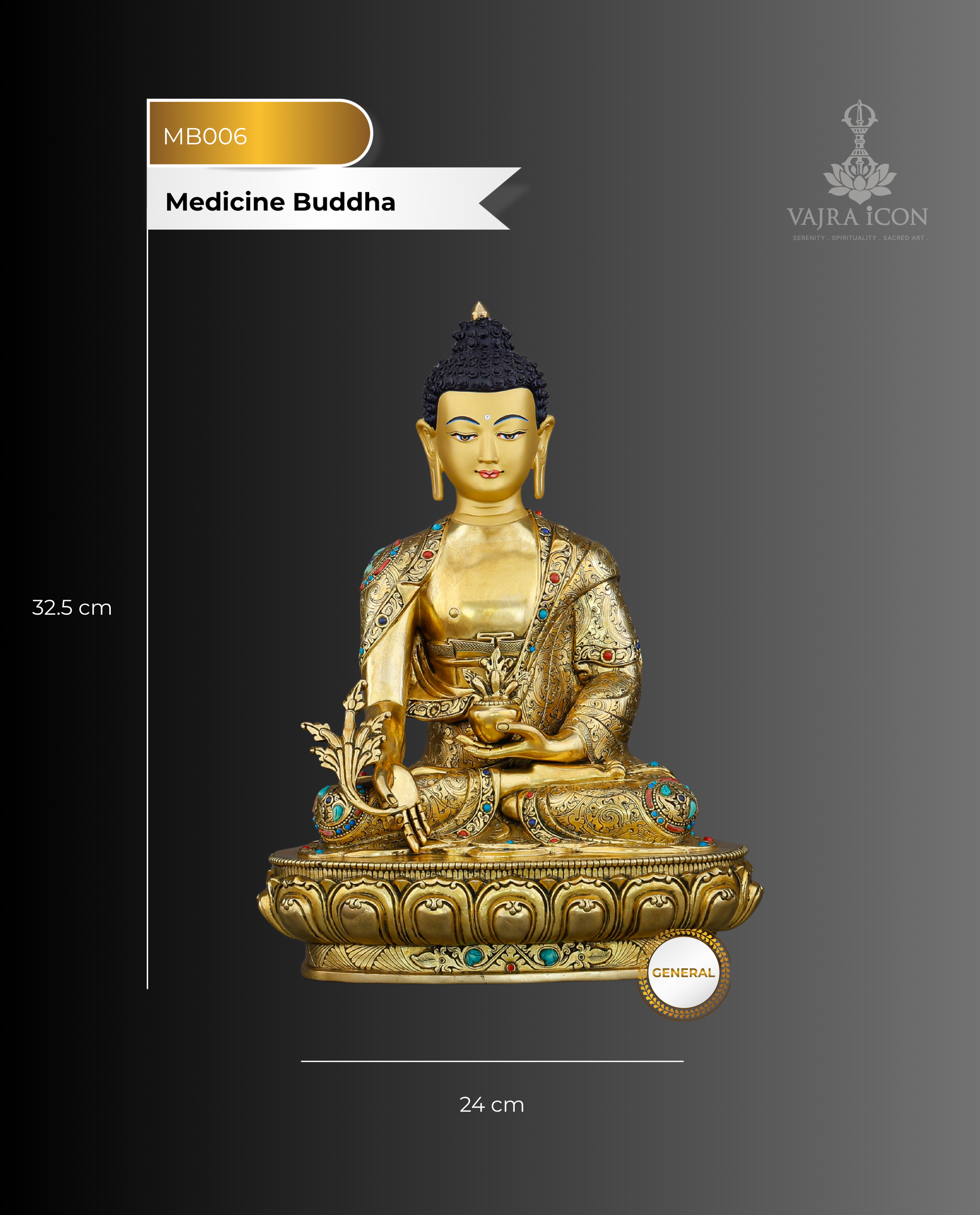 The Buddha Who Heals What Medicine Cannot | Medicine Buddha From Nepal - Authentic Handcrafted Statue