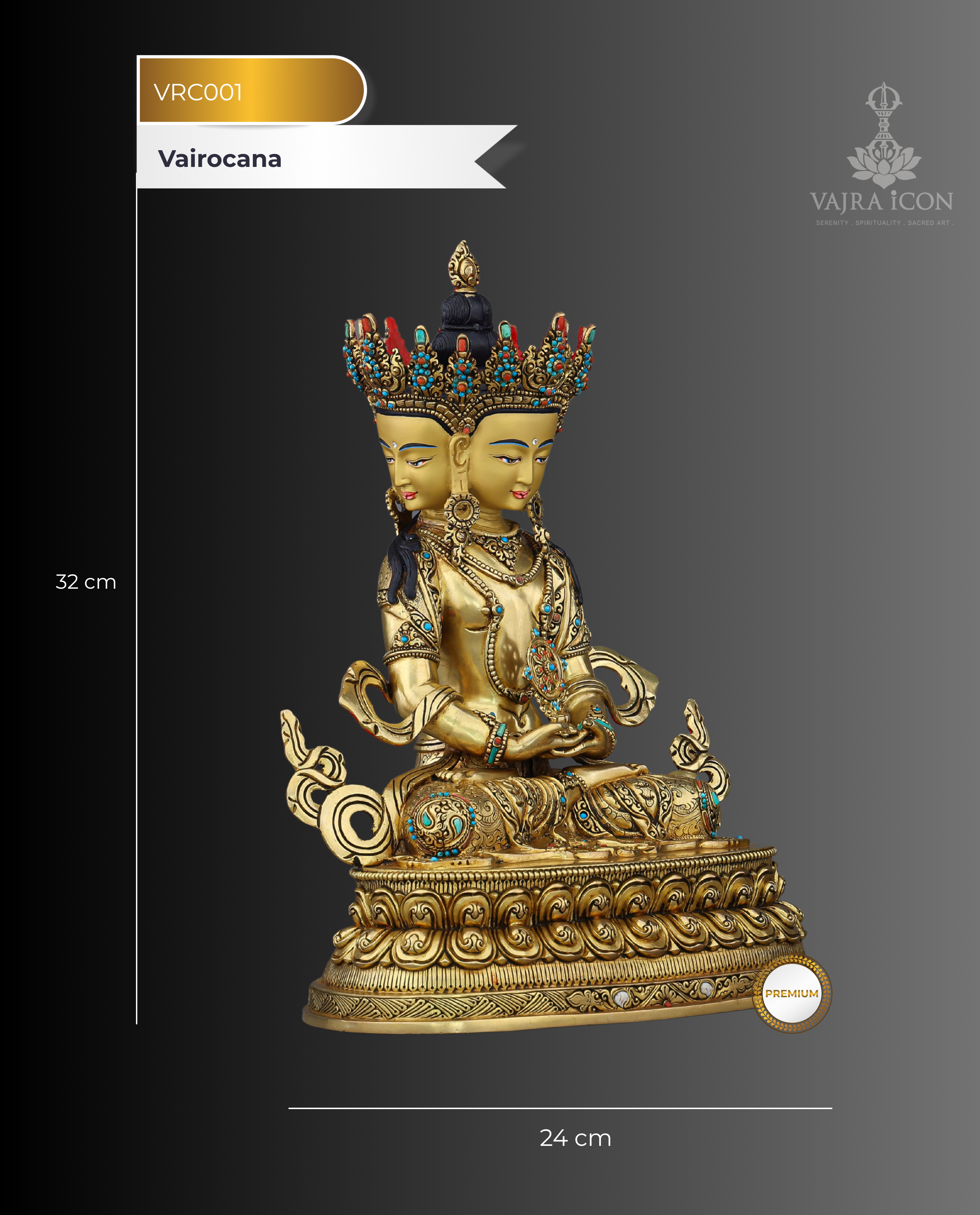 The Great Illuminator | Vairocana Statue That Radiates Cosmic Wisdom From Every Direction