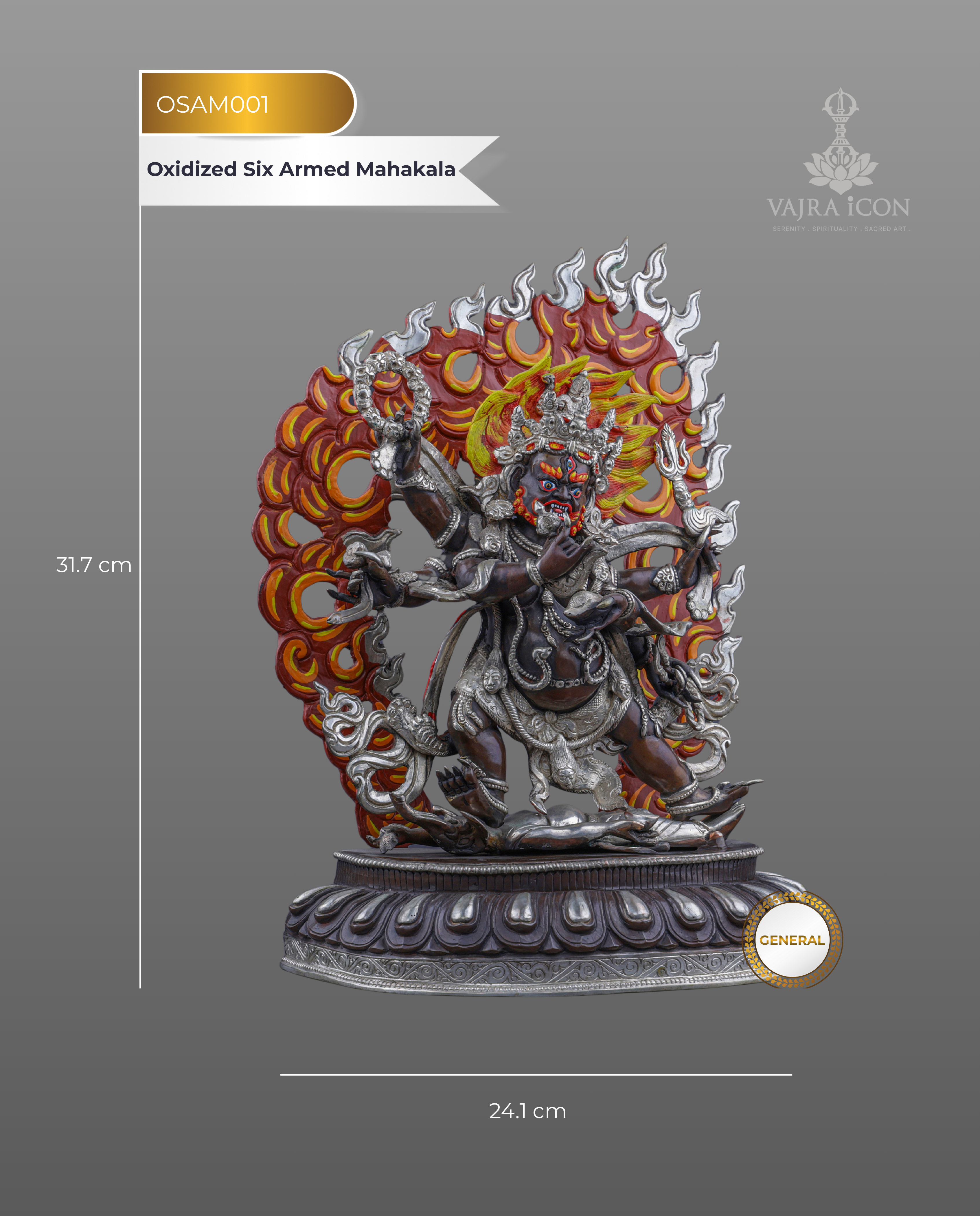 Six-Armed Mahakala | The Fierce Protector of Sacred Dharma