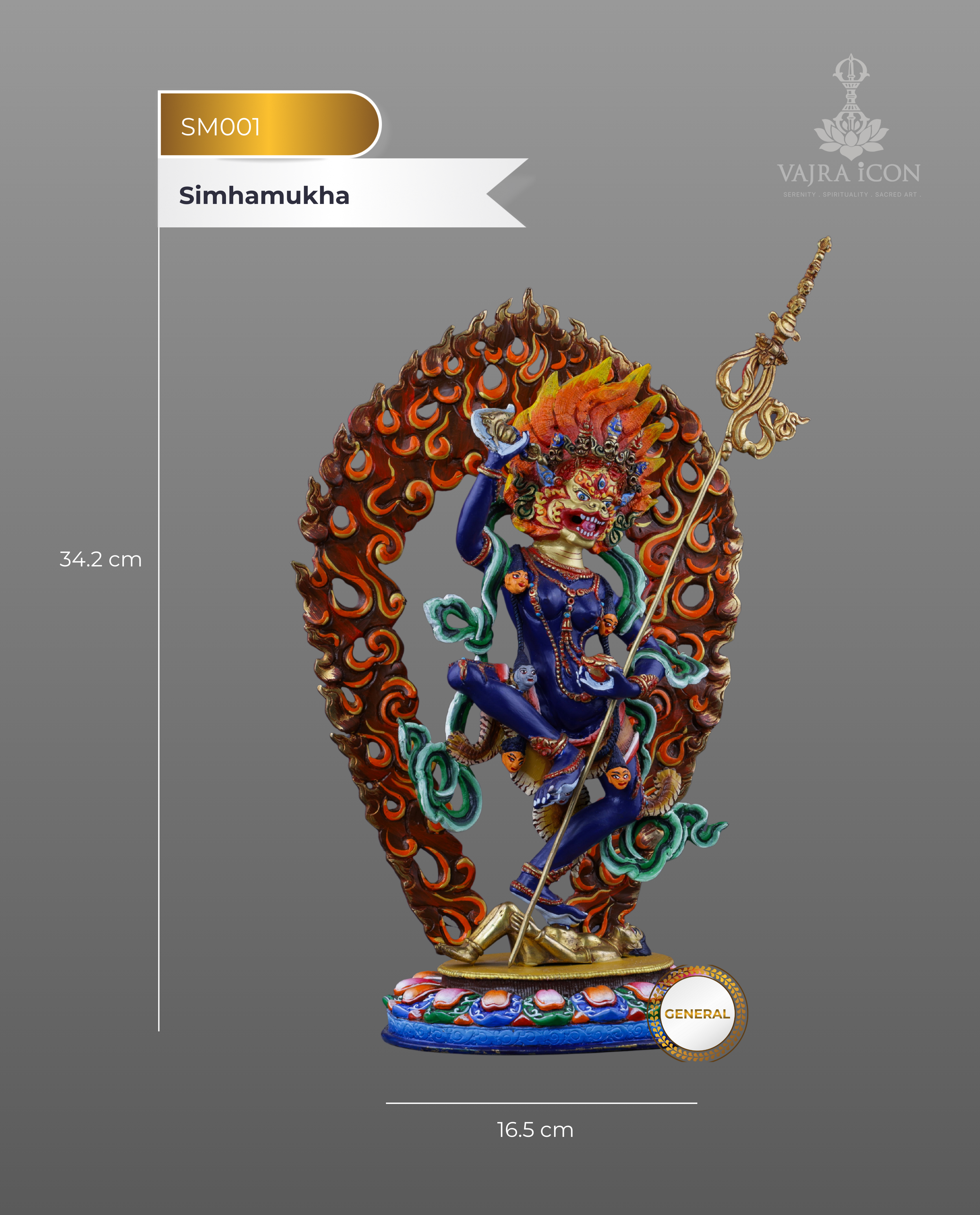 Simhamukha | The Lion-Faced Dakini