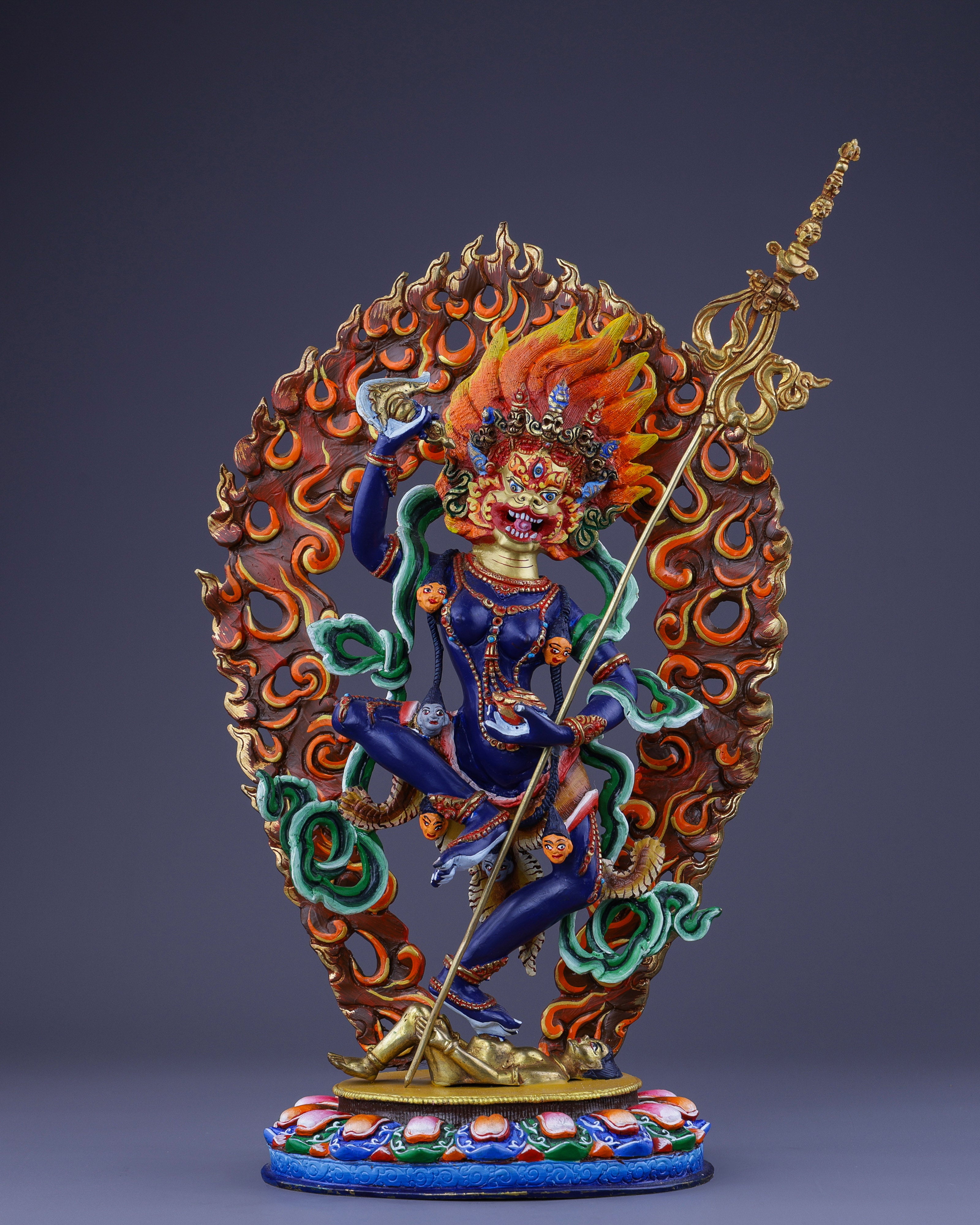 Simhamukha | The Lion-Faced Dakini
