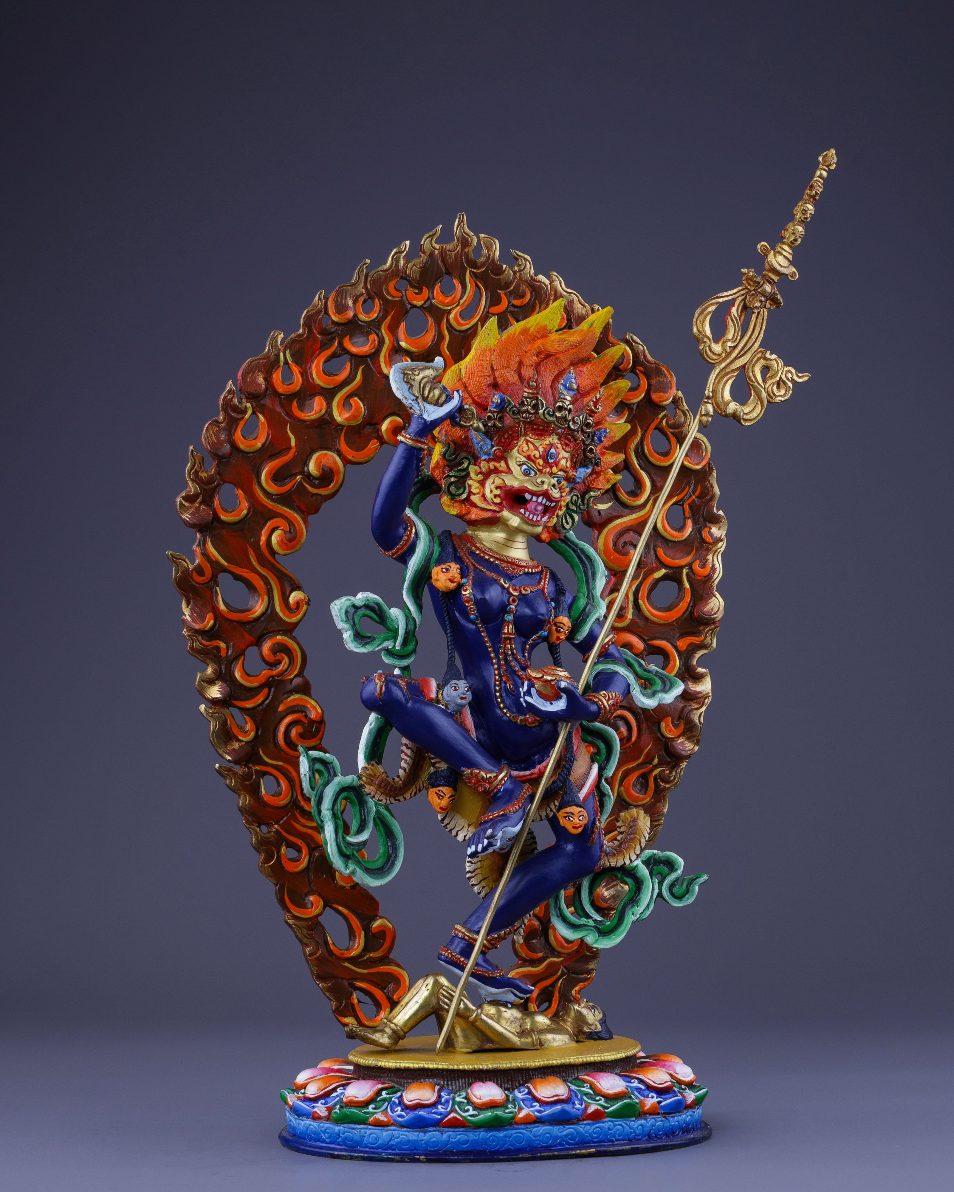 Simhamukha | The Lion-Faced Dakini