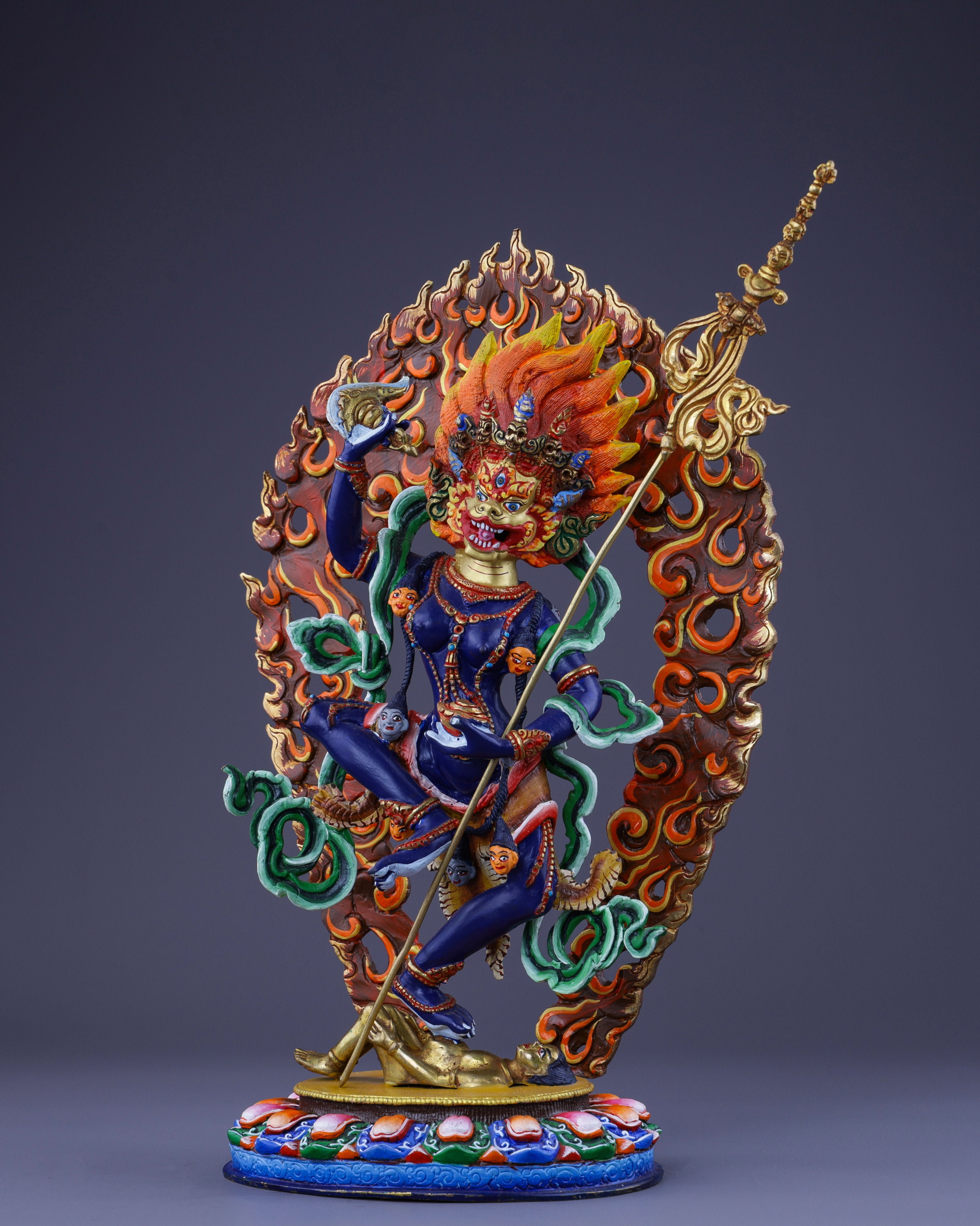 Simhamukha | The Lion-Faced Dakini
