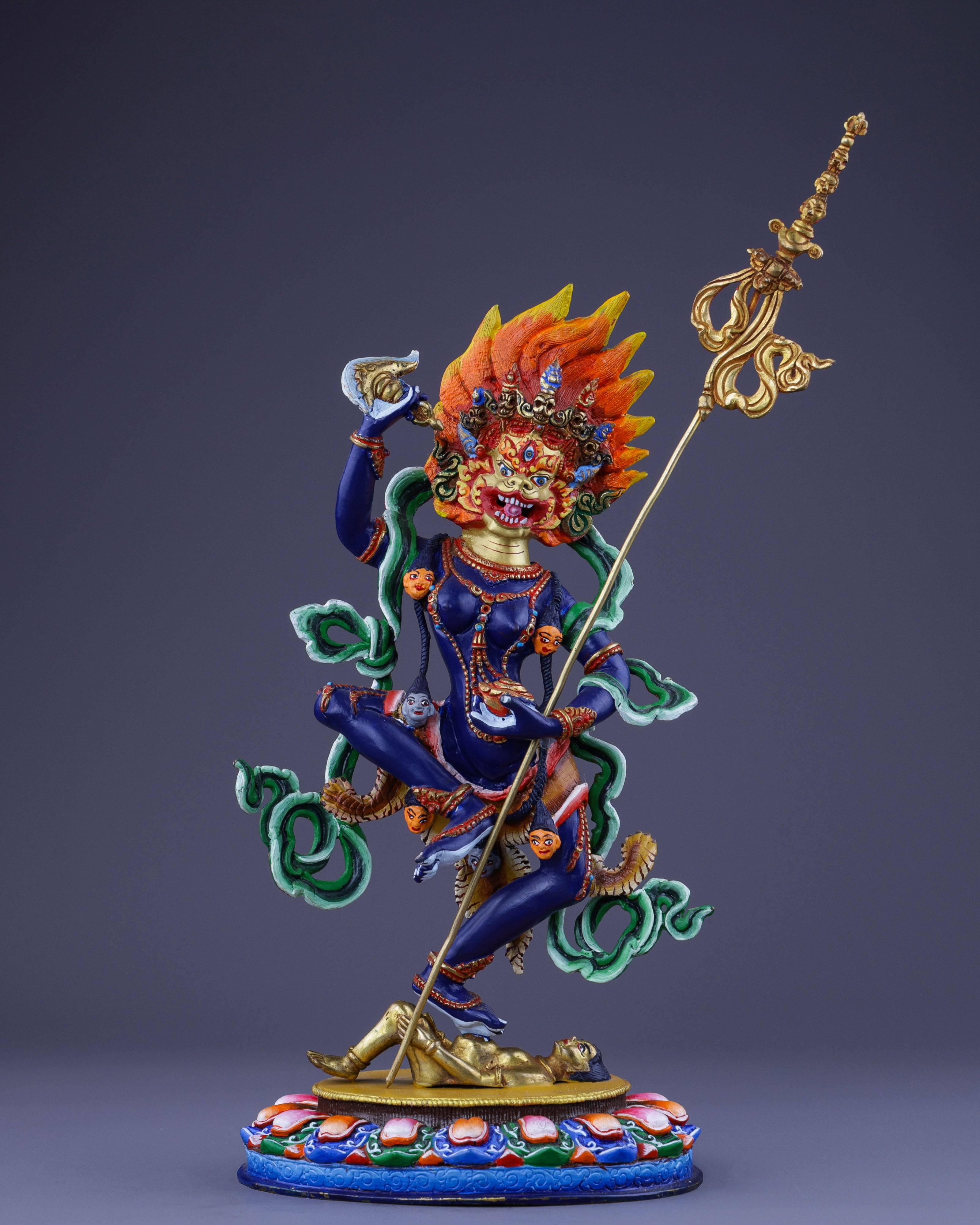 Simhamukha | The Lion-Faced Dakini