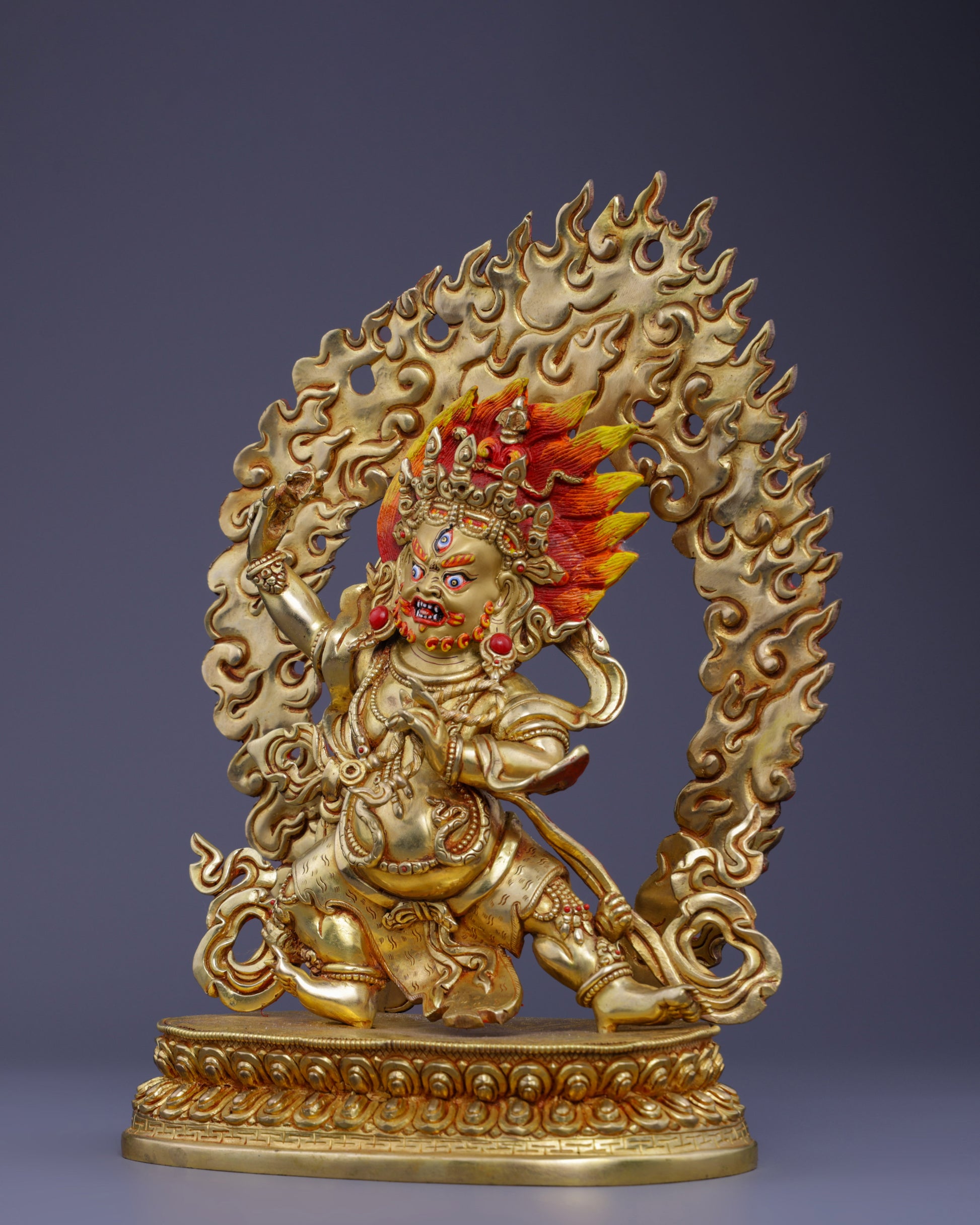 Vajrapani | The Thunderbolt Bearer of Enlightened Power - Authentic Handcrafted Statue