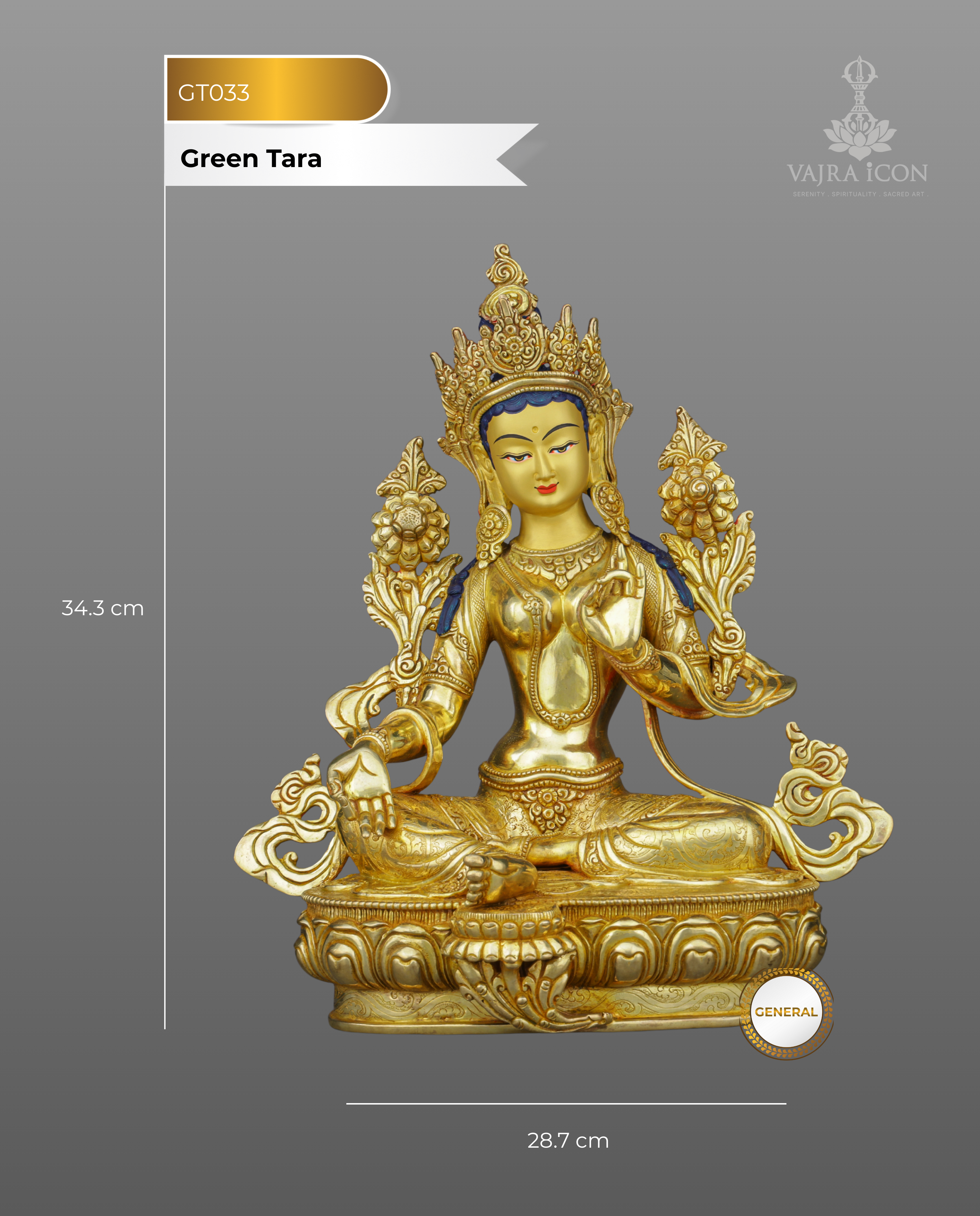 Swift Liberator | Handcrafted Nepalese Green Tara