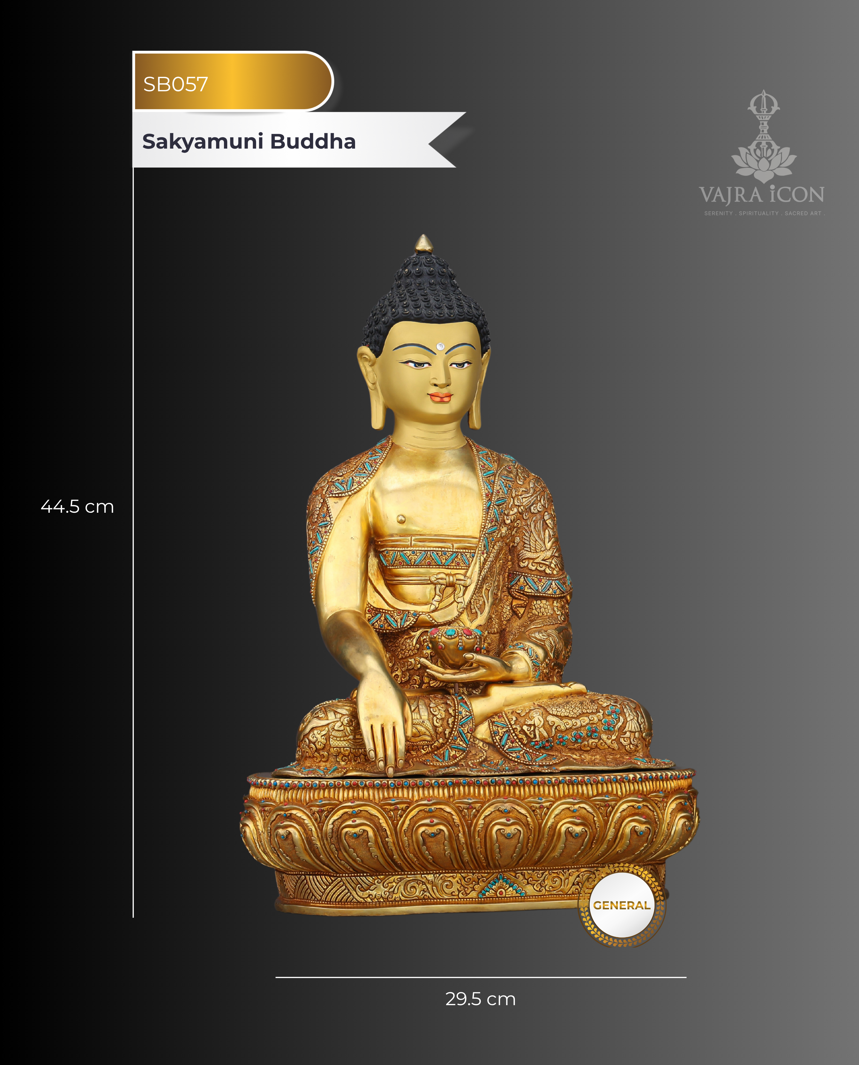 A Lifetime Told in Gold | Sakyamuni Buddha Life History Statue