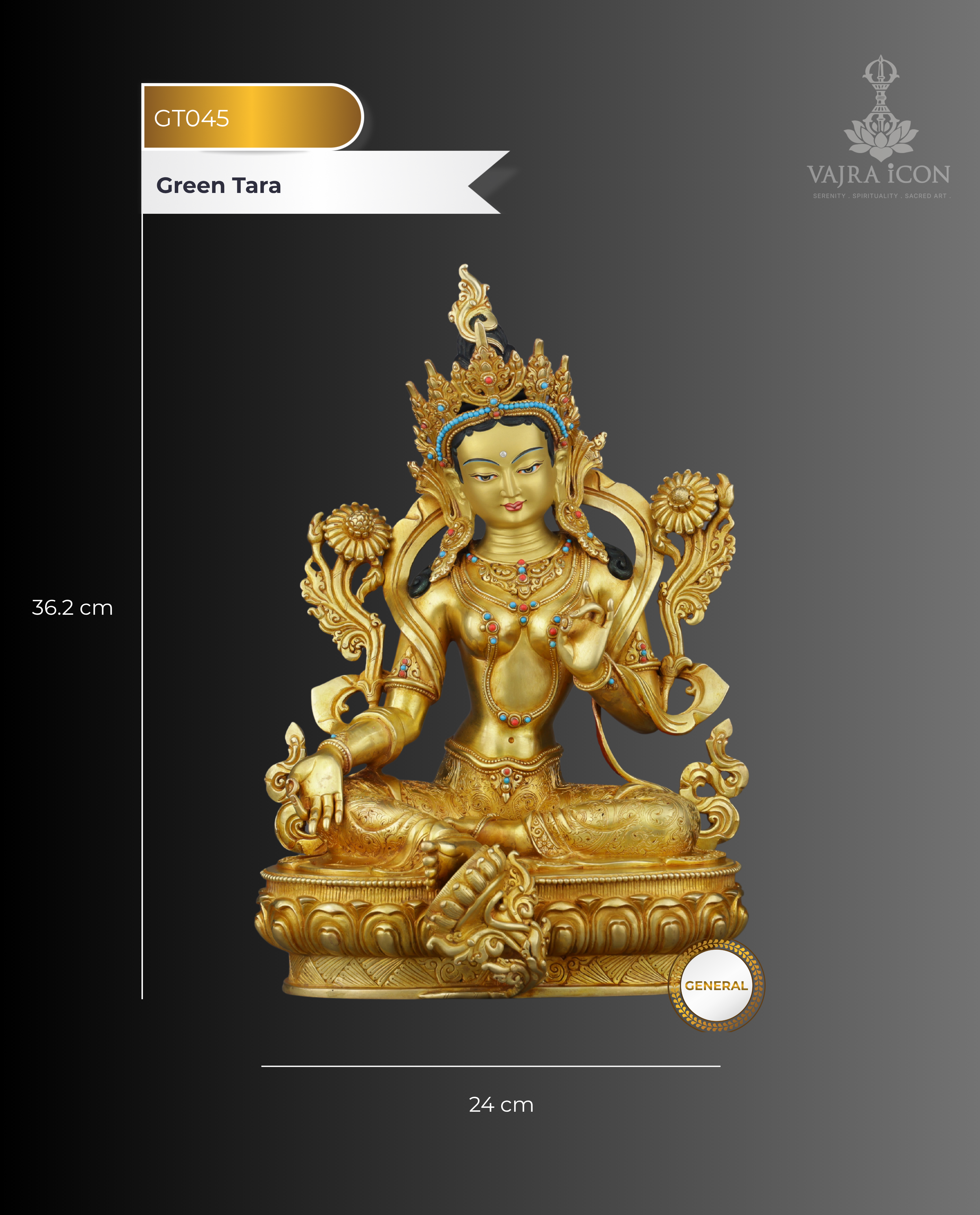 Born from Compassion | The Green Tara Statue That Brings Swift Protection and Grace