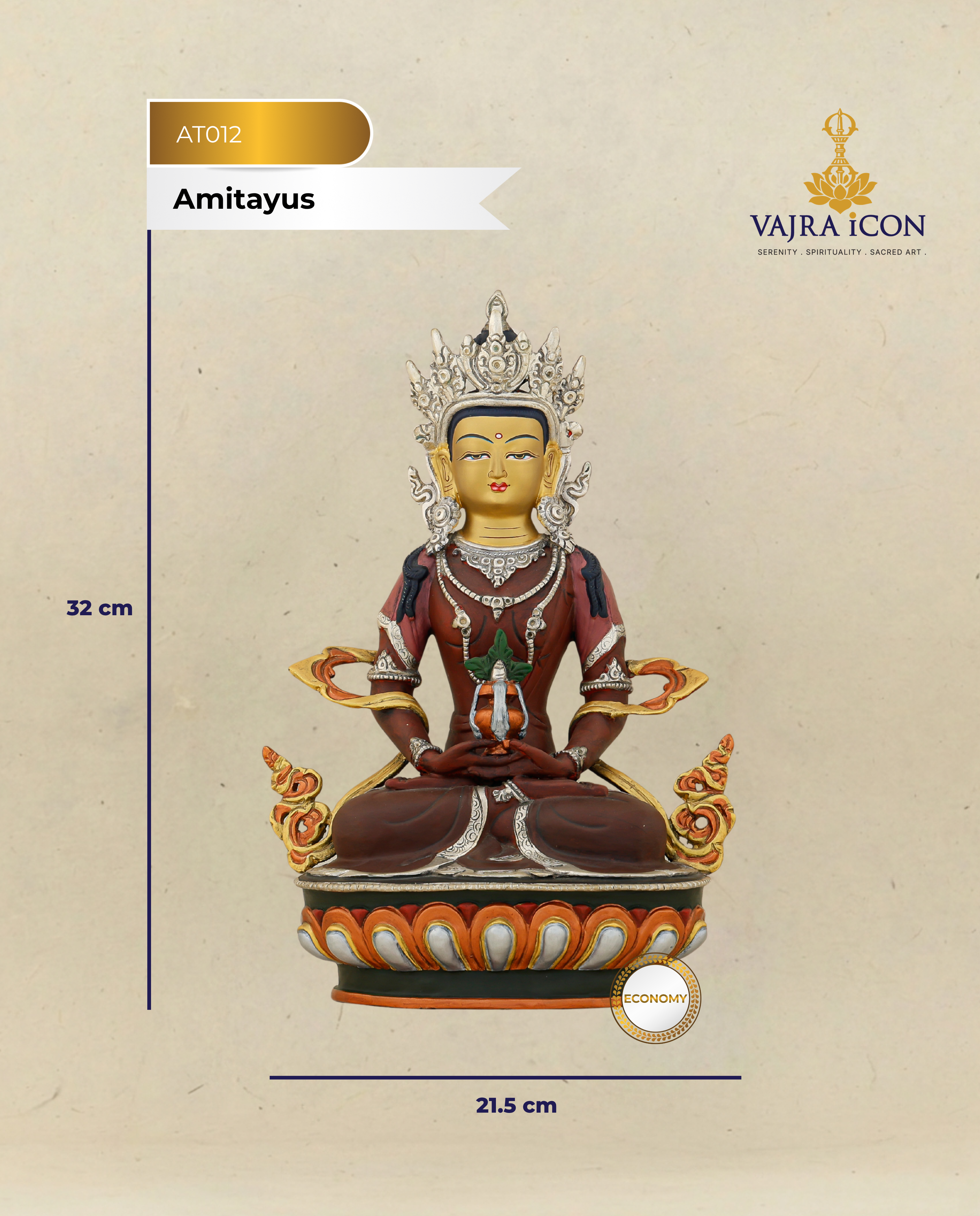 Amitayus | The Buddha Who Holds Time in His Hands